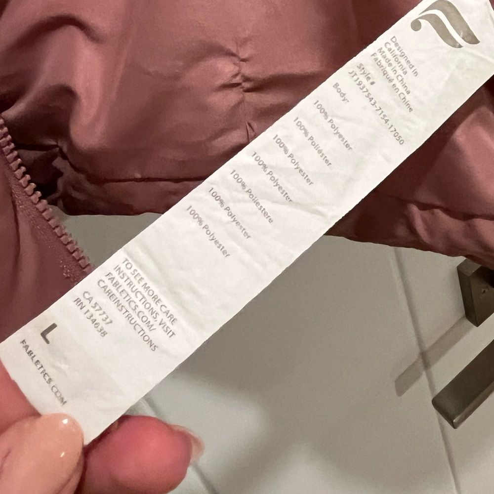 Fabletics Wander Puffer Coat/Jacket - image 3